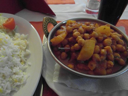 Alloo Chhole (Potatoes and chickpeas) @ Veg-World, Bremen at A1-Himalaya in Bremen