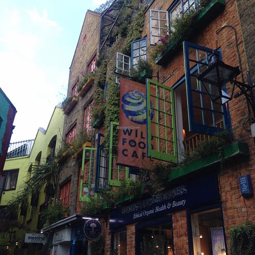 outside view  at Wild Food Cafe in London