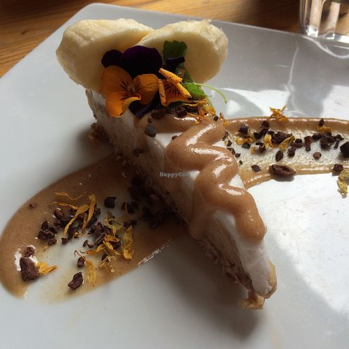 Raw Banoffee Pie at Wild Food Cafe in London
