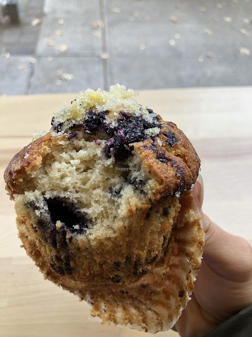 Blueberry muffin  at Golden Goods Sandwich & Bake Shop in Hood River
