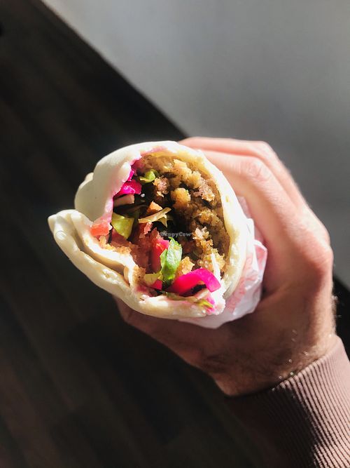   at Falafel Tayba in Istanbul