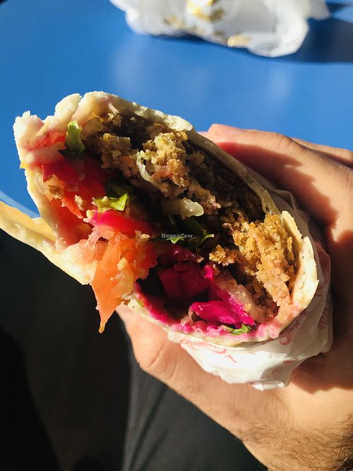   at Falafel Tayba in Istanbul