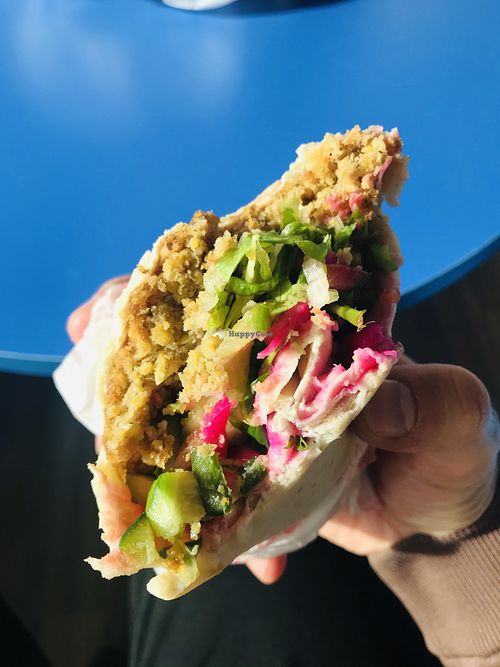   at Falafel Tayba in Istanbul