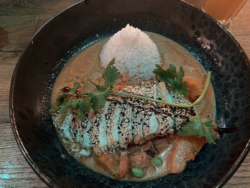 Sesam Tofu  at Maison Tom in Karlsruhe