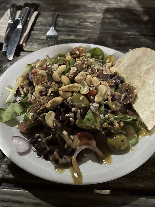 Super nut salad  at Kim's Kitchen in Manchester