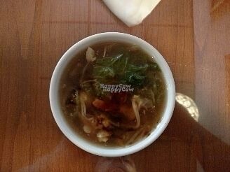 Hot and Sour Soup to die for 8)  at Pure City in Pine Bush