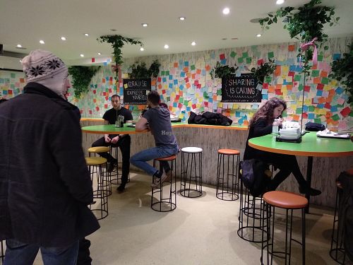 Dining area at Green Point at Green Point in Zagreb