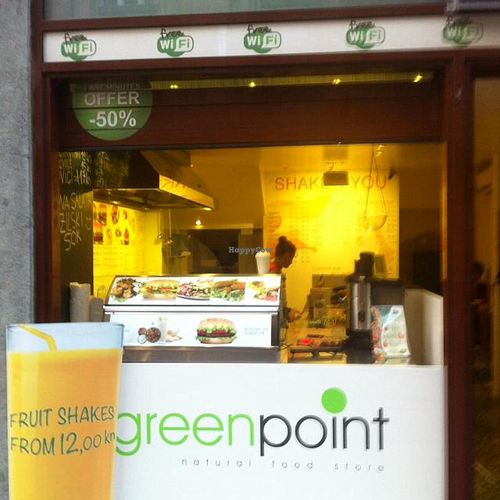 outside at Green Point in Zagreb