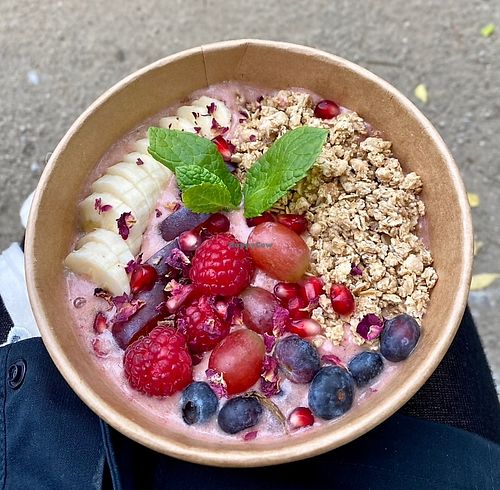 acai bowl  at Soul in the Bowl in Wroclaw