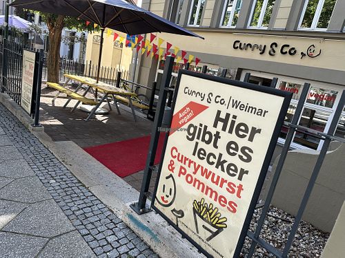 store front  at Curry & Co in Weimar