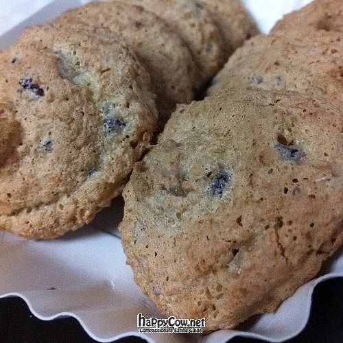 Coconut and berry cookies at Feria Verde de Ciudad Colon in San Jose