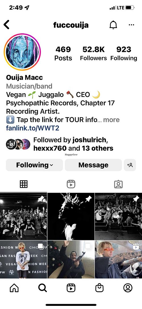 Ouija Mac live at the gathering of Juggalos￼  at Ouija Macc - Psychopathic Records in Farmington Hills