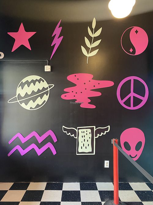 Awesome Interior Wall Art  at Cosmic Bakery  in Upland