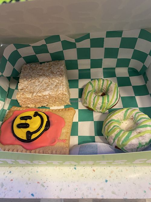 Peeping the Haul 😜  at Cosmic Bakery  in Upland