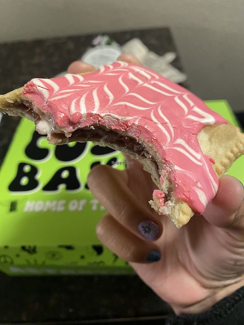 Lunch Time Strawberry Astrotart! Also Amazing!!! 💕🍓  at Cosmic Bakery  in Upland