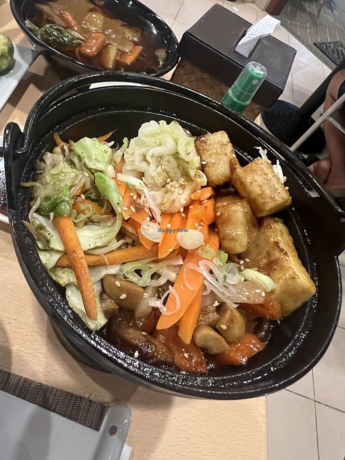 veggies with mushrooms and tofu (tobanyaki)  at Hama Japanese Cuisine in Boracay