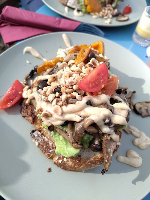 Avocado toast at De Kantine van Bairro Alto in Nijmegen
