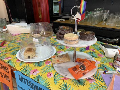 The remaining sweets when you go eat at 2pm 😅  at La Vegana in Buenos Aires