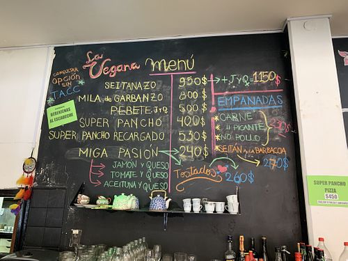 Make sure you ask for recommendations if you don’t know what to eat   at La Vegana in Buenos Aires
