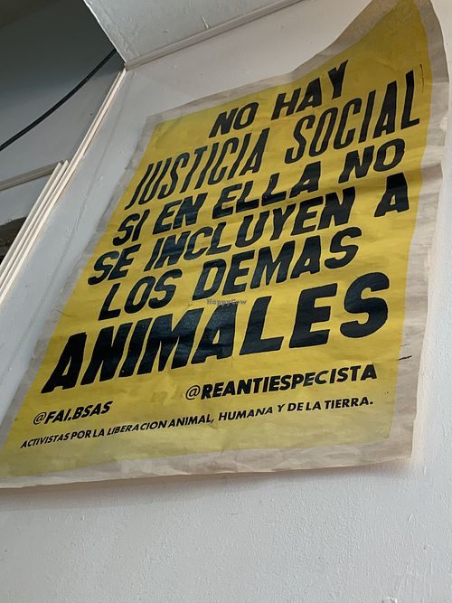 😍  at La Vegana in Buenos Aires