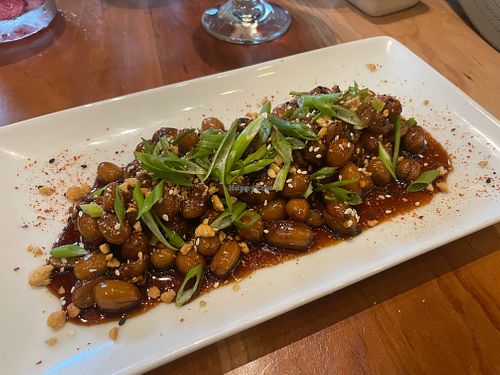 BRAISED PEANUTS - MEH at Agapi Bistro + Garden in Pensacola
