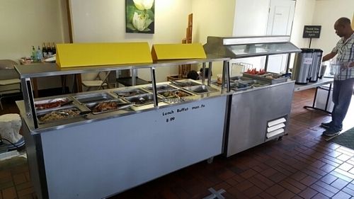 Vegan lunch buffet!! at Lotus Vegan Restaurant in Pinellas Park