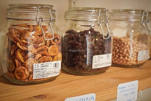 dried fruits at TU CASA -Zero waste & Plant based- in Kyoto