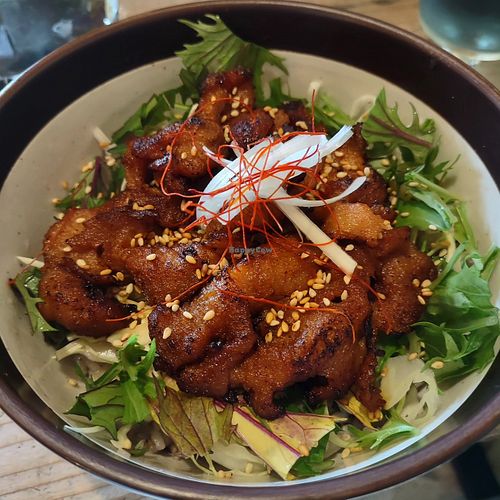 BBQ bowl at TU CASA -Zero waste & Plant based- in Kyoto