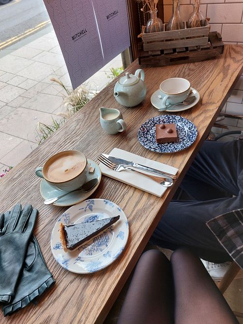 Orange- Chocolate Cake, rich and delicious at Mitchell's Broughty Ferry in Dundee