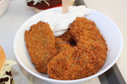 Vegan nuggets   at Burger Mel - La Marina in Tenerife