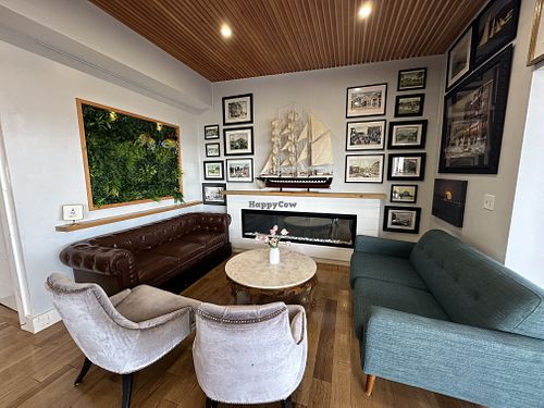 Inside  at Muddy Waters Cafe in New London