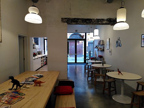 Interior at Raket in Antwerpen