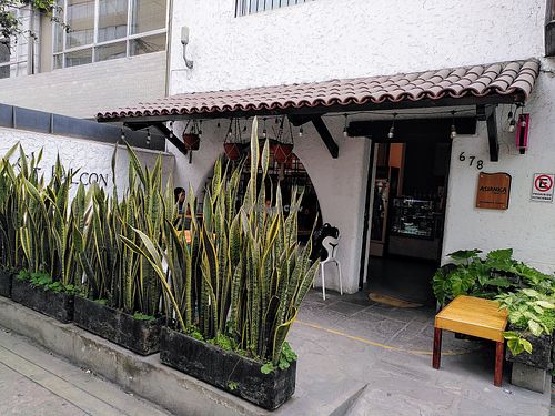 Entrance at Asianica Street Food - temporarily closed in Lima