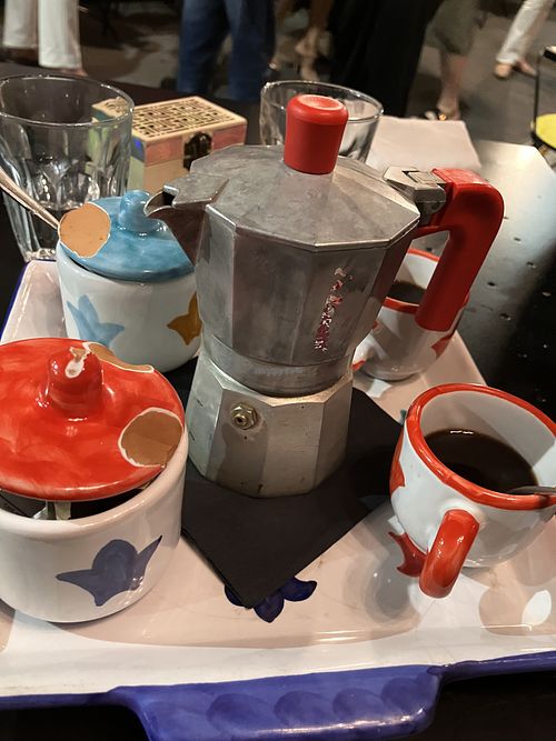 Coffee   at Caciara in Milan