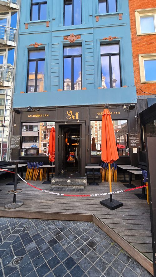 Front / entrance at Gastrobar SAM in Oostende