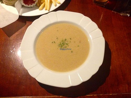 Potato Soup at Matsuontoko Cafe in Kyoto