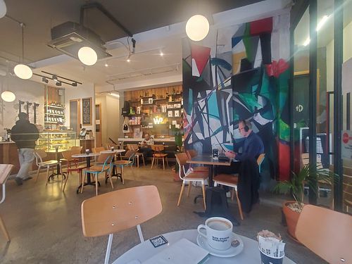 Coffee Manifesto at Coffee Manifesto Yel Değirmeni in Istanbul