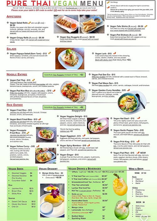   at Pure Thai Cafe in Vancouver