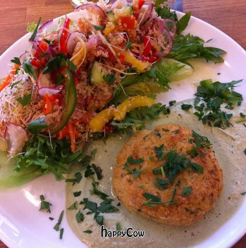 chic pea burger at Tilstede mat og mer in Kristiansand