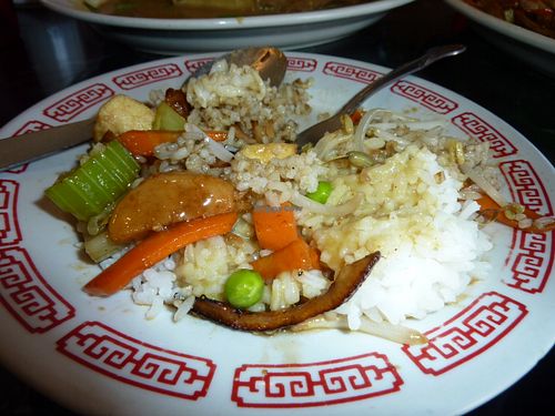 Brunch plate at Quan Yin in Houston