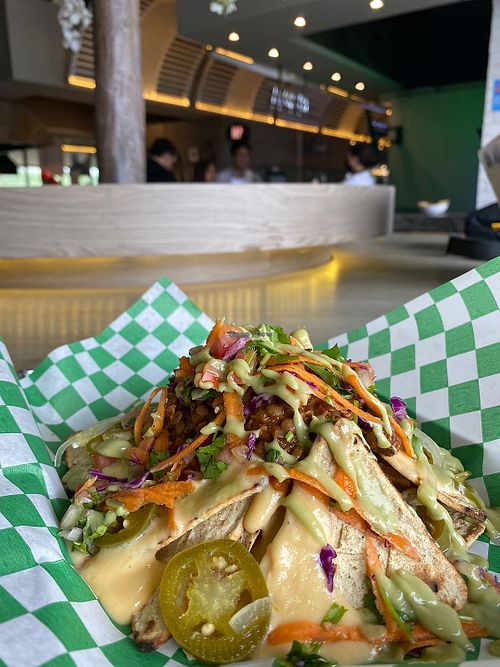 Nachos  at Taller Veganico in Santa Catarina