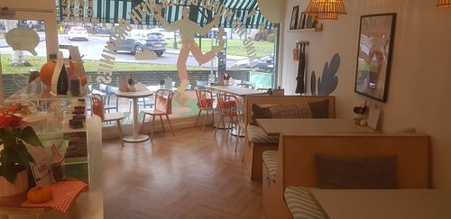 Interior at Love Brownies in Harrogate