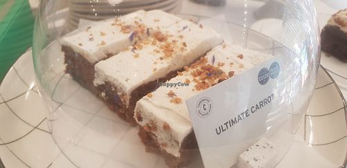 Carrot cake at Love Brownies in Harrogate