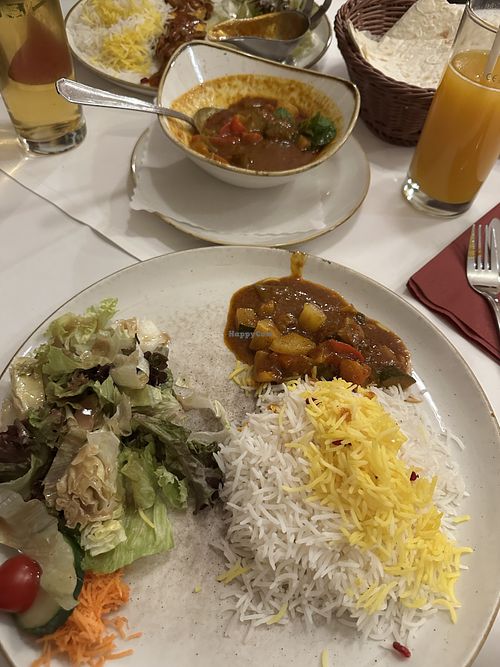 102 ohne Auberginen.   at Bustan Restaurant in Mannheim