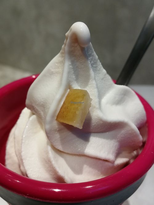 pomelo oat ice cream at Ice Gyaru - 霜淇淋專門店 in Taipei