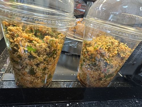 bulgur  at Oses Çiğ Köfte in Cologne