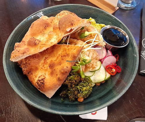 Veggie bowl at VENN in Oulu