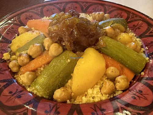 Couscous   at  Bilmos in Chefchaouen