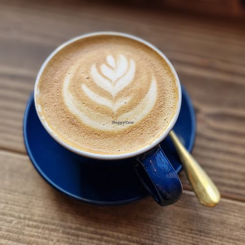 Flat White at Moon Coffee House in Scunthorpe