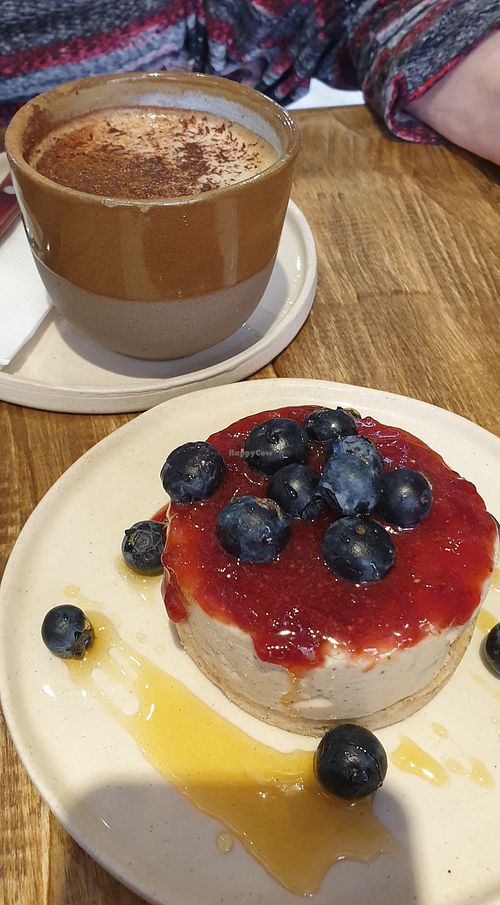 Cheese cake at Seibo in Buenos Aires